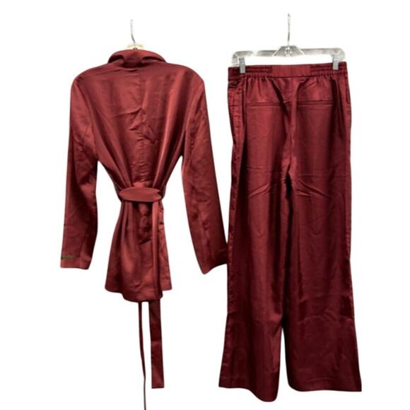 Scotch & Soda Women's Reddish Brown Pajama Top sz S & Bottom sz M New with tags - Picture 5 of 12